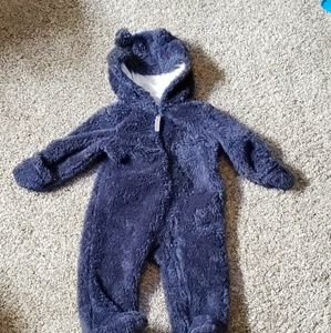 Carters Sherpa hooded bunting